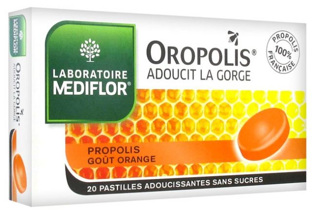 pastille oropolis orange