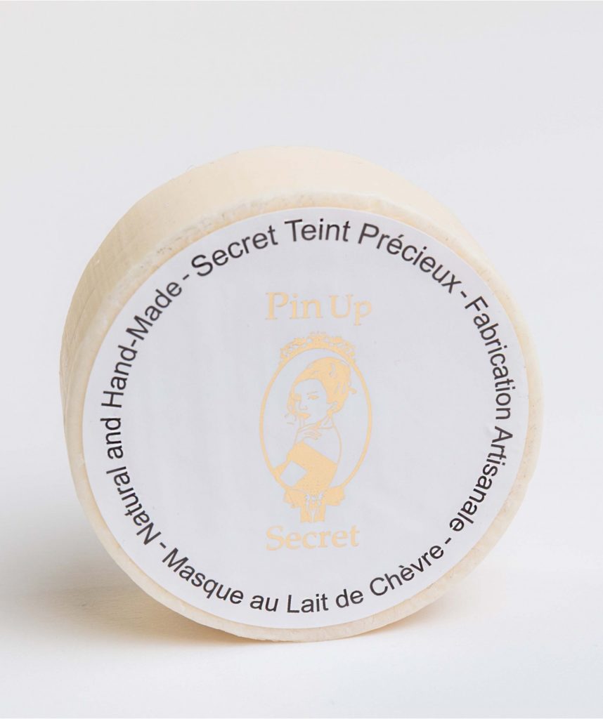 savon lait de chèvre Pin Up Secret Teint Précieux