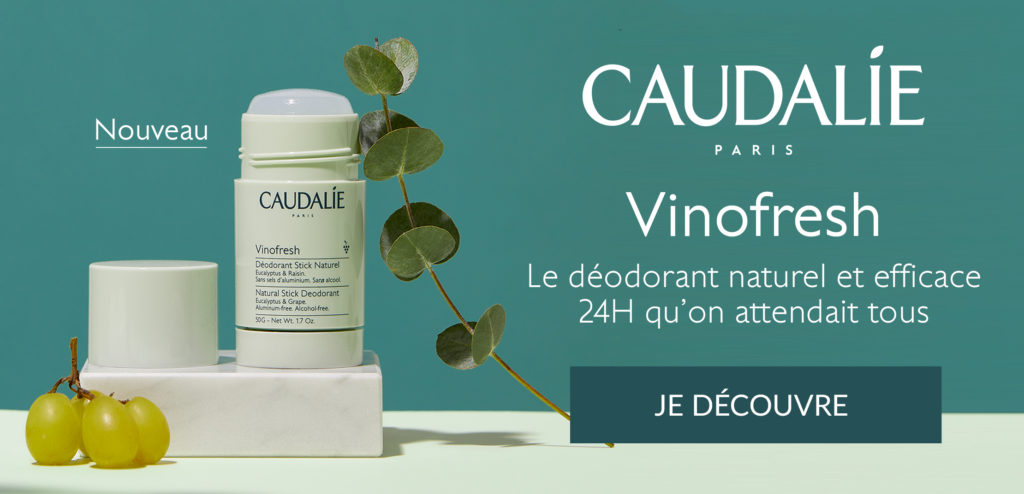 Caudalie Vinofresh déodorant stick naturel