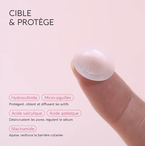 Biocyte patch microneedling
