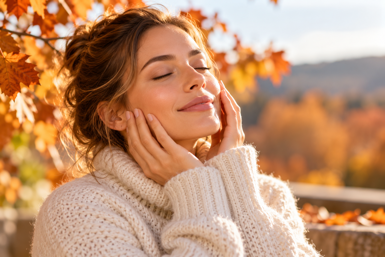 peau sèche automne